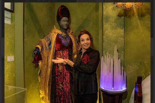 Morgana visita a exposição “Castelo Rá-Tim-Bum 30 Anos” em 2 de fevereiro em SP