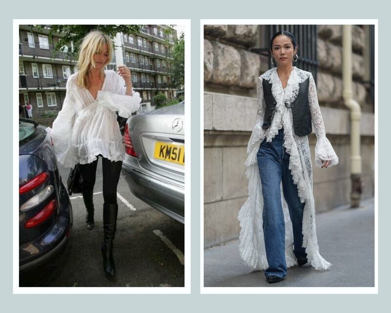 Blusas de 'poeta' en tendencia.