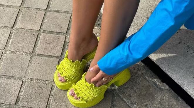 Florette Nacer com tamanco — Foto: Reprodução/Instagram