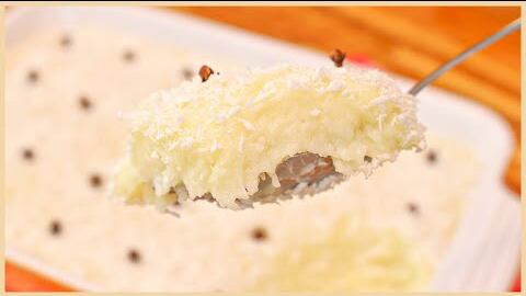 Deliciosa receita de sobremesa com coco