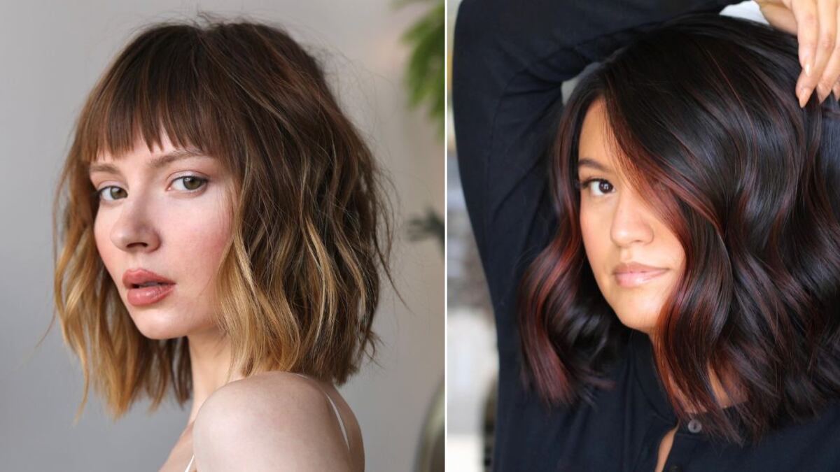 Las mechas aportan dimensión y volumen en el pelo corto