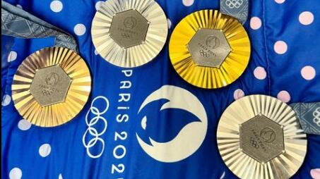 Rebeca Andrade ganhou uma medalha de ouro, duas de prata e uma de bronze nos Jogos Olímpicos de Paris