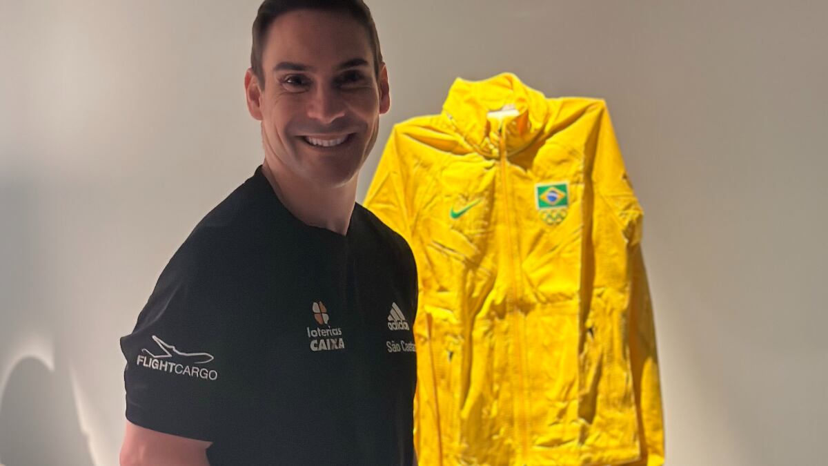 Campeão olímpico em 2012, Arthur Zanetti participou do quadro Minha Medalha, na TV Globo