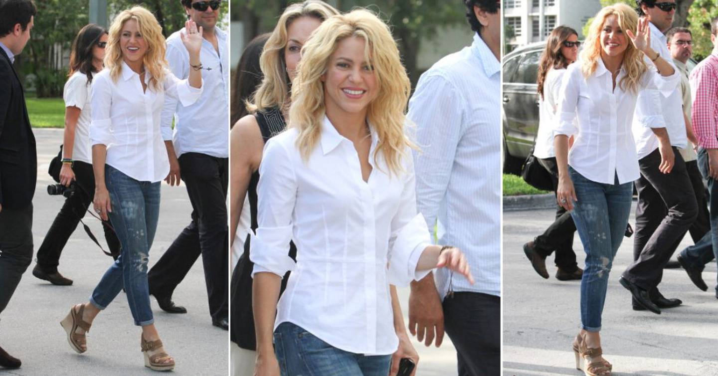 Shakira predijo en 2011 que estos zapatos serían tendencia